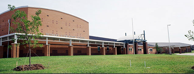 Bethany Elementary School front entrance 